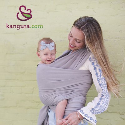 Boba Wrap Bamboo de Kangura